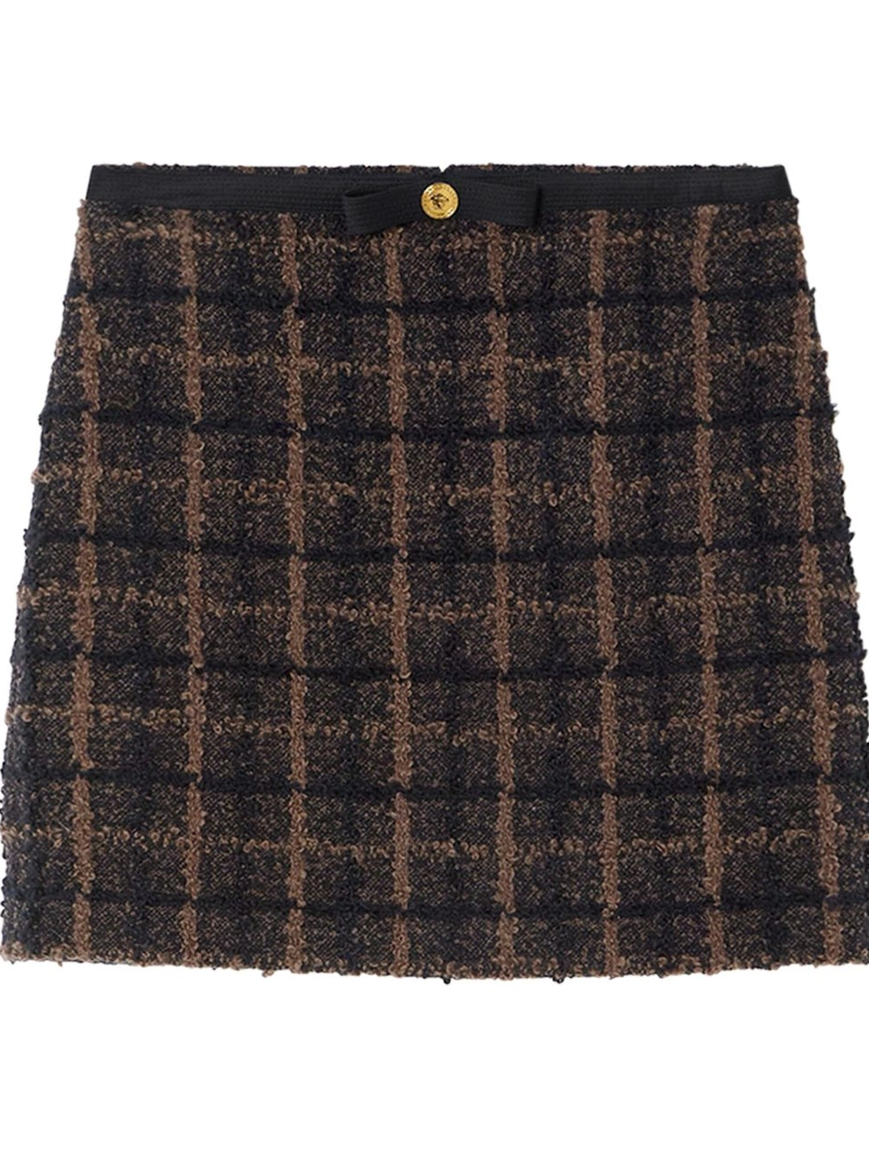 Cheap boucle skirt pencil Versace tweed Women 0812